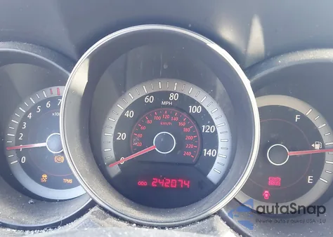 2010 Kia Forte Lx z USA, uszkodzony, nr VIN KNAFT4A29A5047215